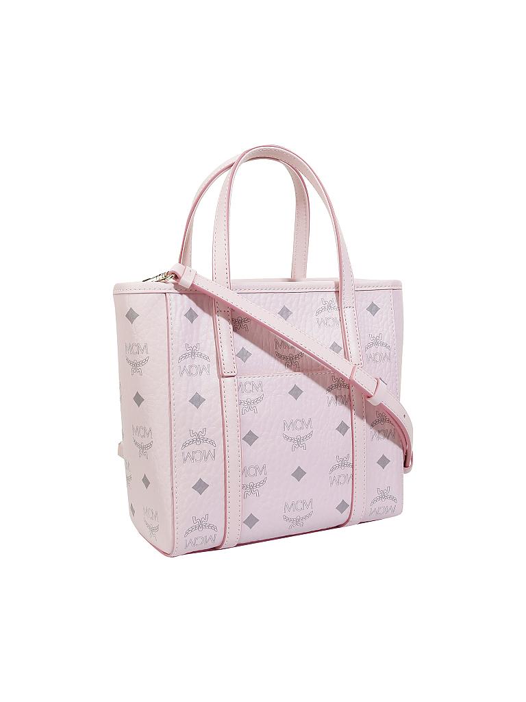 MCM Toni Visetos Shopper Mini rosa